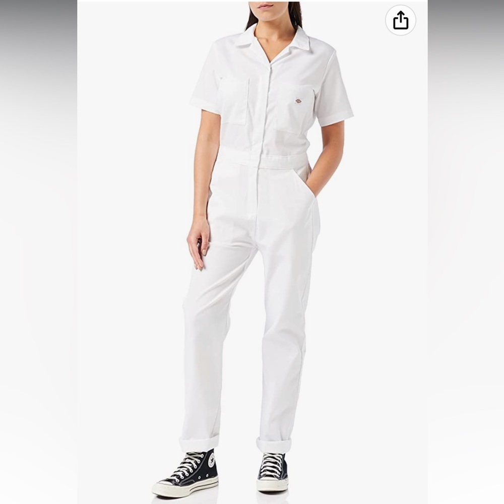 Dickies white jumpsuit